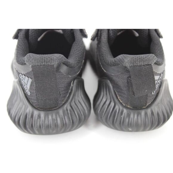 adidas FortaRun AC I Black Grey TD Infant 6C Shoes Sneakers EF0147 - Picture 8 of 11